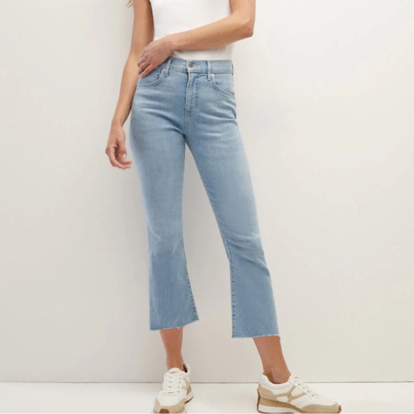 Veronica Beard Carly High Rise Kick Flare Jeans - Picture 1 of 3